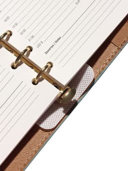 Ежедневник-органайзер, С6, 80 листов, обложка из искусственной кожи, зелёный