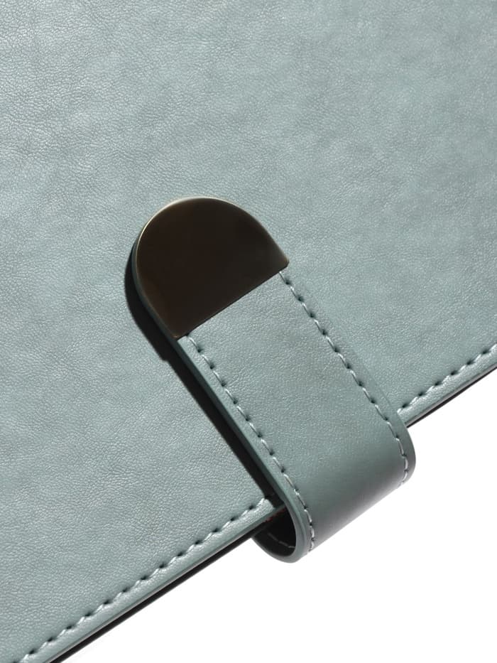 Ежедневник-органайзер, С6, 80 листов, обложка из искусственной кожи, зелёный