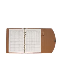 Ежедневник-органайзер, A5, 80 листов, обложка из искусственной кожи, розовый