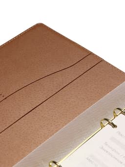 Ежедневник-органайзер, A5, 80 листов, обложка из искусственной кожи, розовый