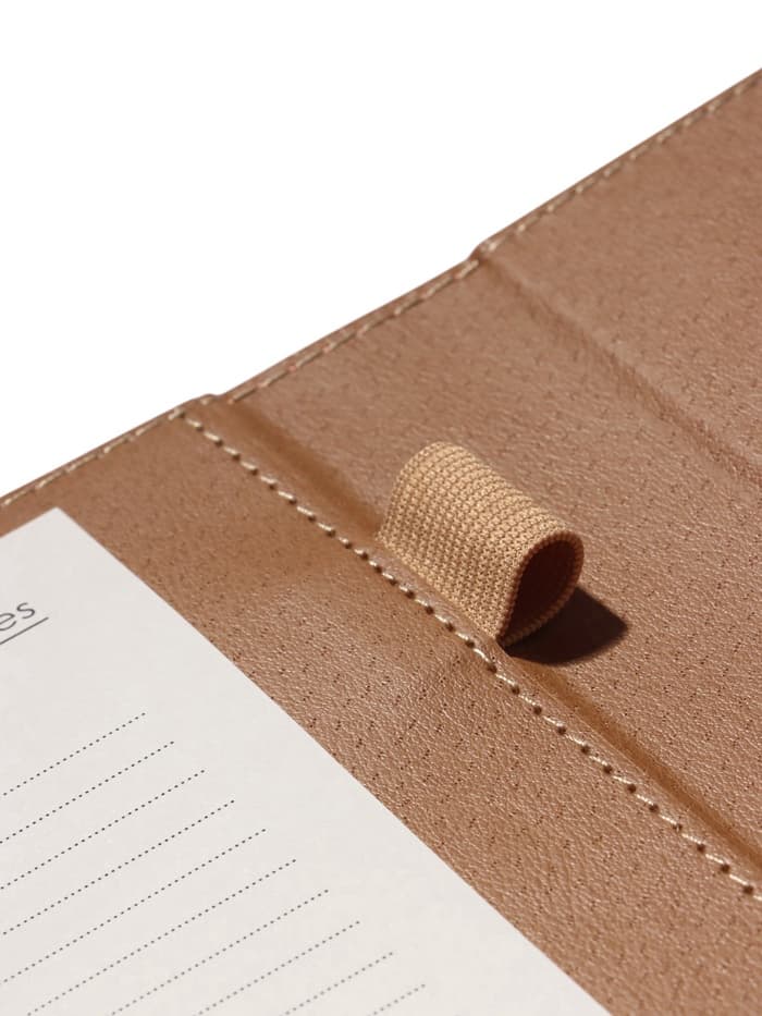 Ежедневник-органайзер, A5, 80 листов, обложка из искусственной кожи, розовый