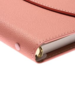 Ежедневник-органайзер, A5, 80 листов, обложка из искусственной кожи, розовый