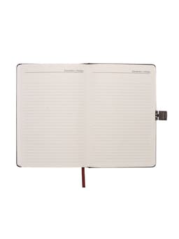 Ежедневник недатированный А5, 80 листов, обложка ПВХ, с хлястиком, чёрный