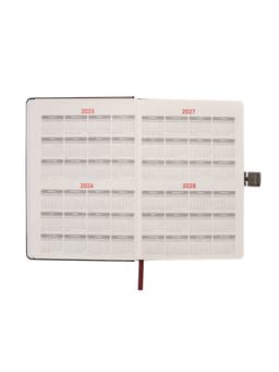 Ежедневник недатированный А5, 80 листов, обложка ПВХ, с хлястиком, чёрный