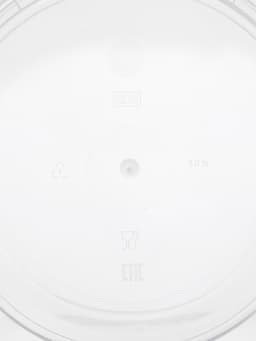 Ведро одноразовое с крышкой, 3 л, d=19 см, пластик пищевой, прозрачное