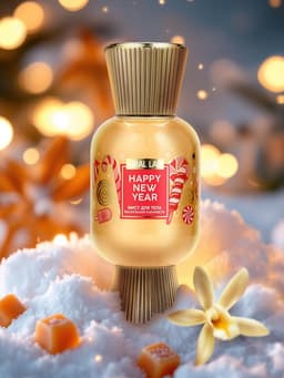 Мист парфюмированный для тела с шиммером, аромат: ванильная карамель, 200 мл, URAL LAB