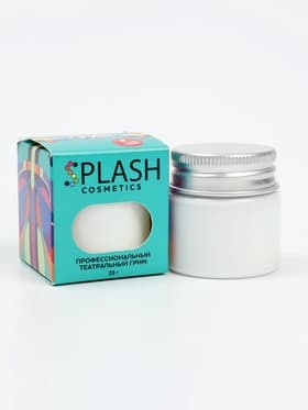 Профессиональный театральный грим, белый, 20 г