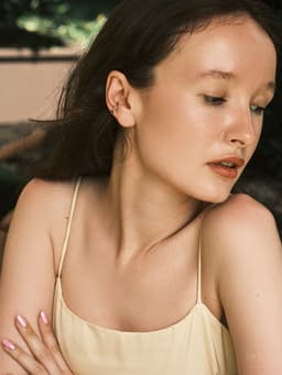 Серьги «Каффы» набор 3 шт., мятый, цвет серебро