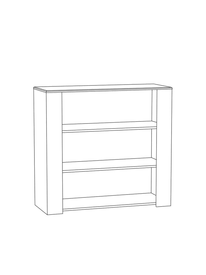 Спальный гарнитур «Амели», комплект 3 предмета, цвет бетон чикаго/шёлковый камень