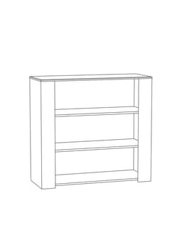 Спальный гарнитур «Амели», комплект 3 предмета, цвет бетон чикаго/шёлковый камень