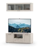 Комплект мебели в гостиную «Бьянка», 2 предмета, цвет ясень анкор светлый