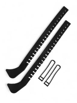 Чехлы для коньков Winter Star, 34 см, универсальные, чёрные