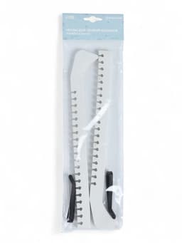 Чехлы для коньков Winter Star, 34 см, универсальные, белые