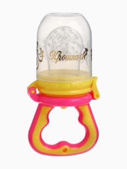 Ниблер для прикорма, от 5 мес., с силиконовой сеточкой, размер М «Принцесса», розовый