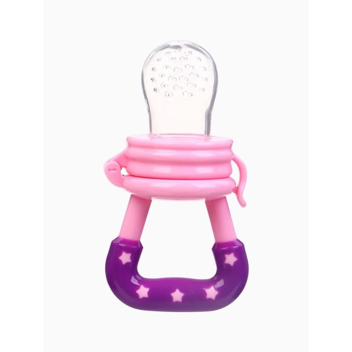 Ниблер для прикорма, от 5 мес., с силиконовой сеточкой, размер М «Доченька», розовый