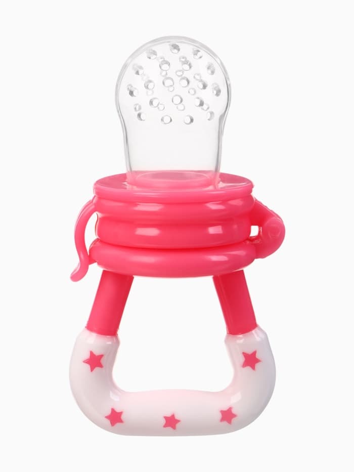 Ниблер для прикорма, от 5 мес., с силиконовой сеточкой, размер М «Оленята»