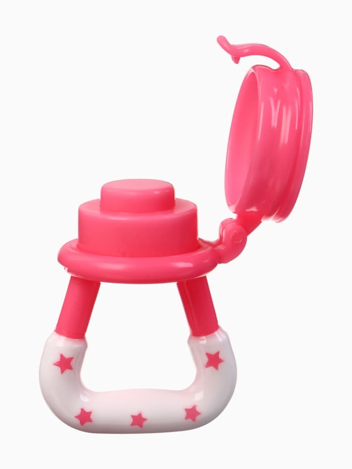 Ниблер для прикорма, от 5 мес., с силиконовой сеточкой, размер М «Оленята»