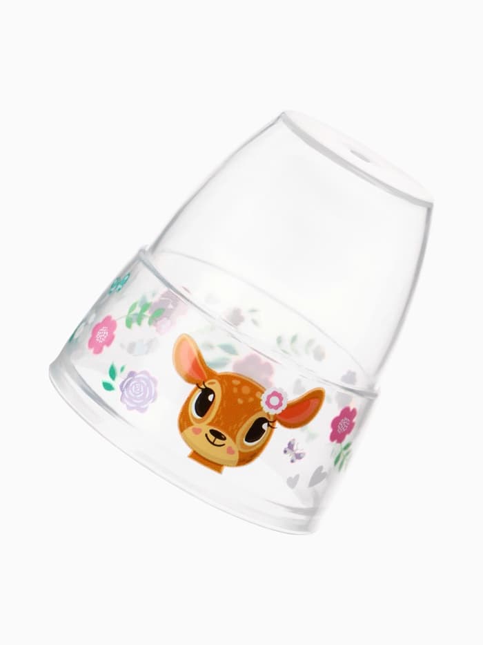 Ниблер для прикорма, от 5 мес., с силиконовой сеточкой, размер М «Оленята»