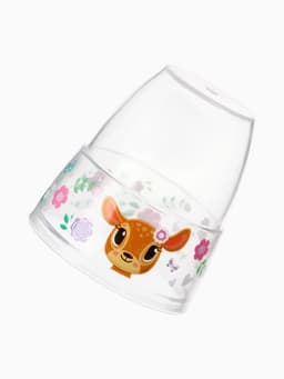 Ниблер для прикорма, от 5 мес., с силиконовой сеточкой, размер М «Оленята»