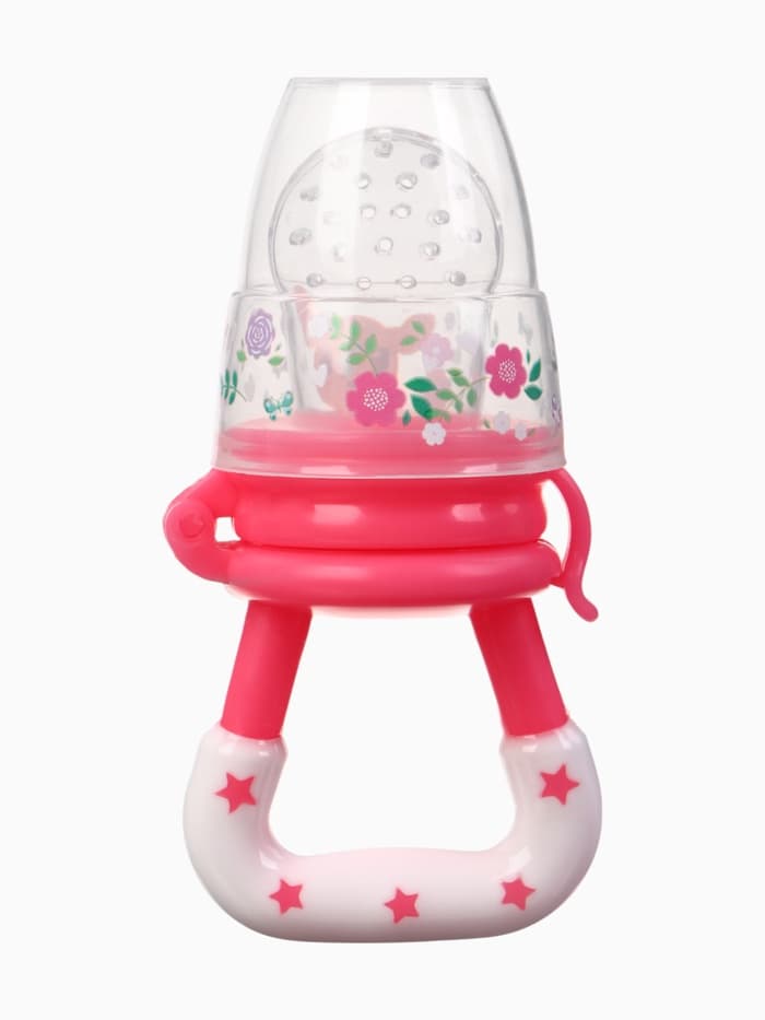 Ниблер для прикорма, от 5 мес., с силиконовой сеточкой, размер М «Оленята»