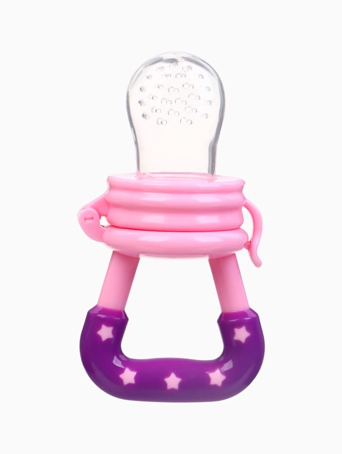 Ниблер для прикорма, от 5 мес., с силиконовой сеточкой, размер М «Принцесса», розовый