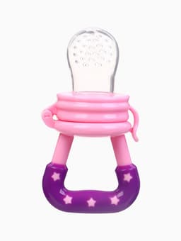Ниблер для прикорма, от 5 мес., с силиконовой сеточкой, размер М «Принцесса», розовый