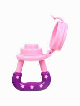 Ниблер для прикорма, от 5 мес., с силиконовой сеточкой, размер М «Принцесса», розовый