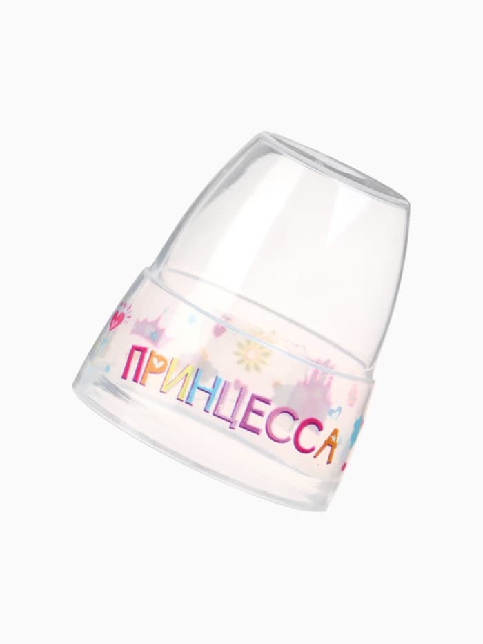 Ниблер для прикорма, от 5 мес., с силиконовой сеточкой, размер М «Принцесса», розовый