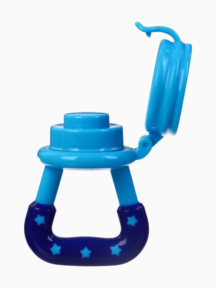 Ниблер для прикорма, от 5 мес., с силиконовой сеточкой, размер М «Сыночек», синий