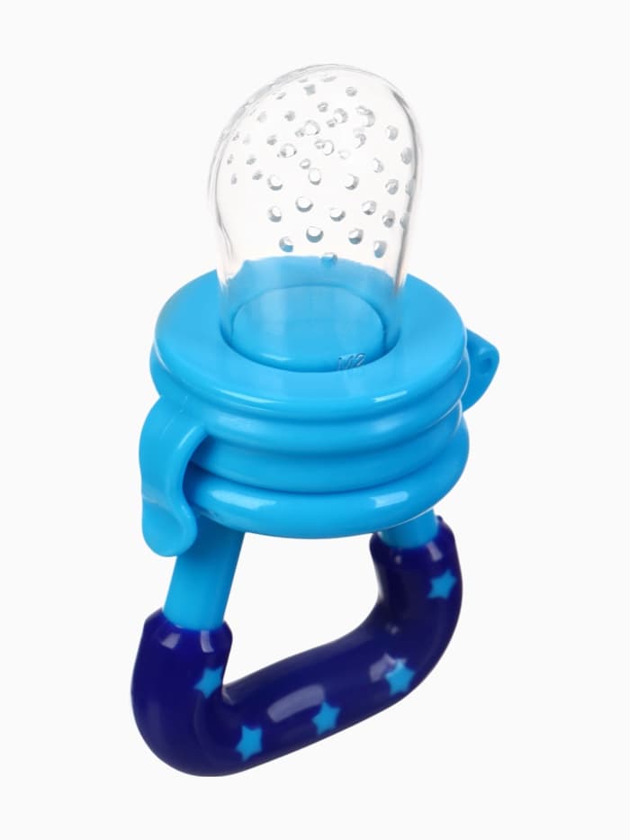 Ниблер для прикорма, от 5 мес., с силиконовой сеточкой, размер М «Сыночек», синий