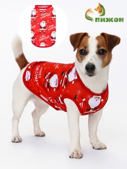 Майка Merry, размер L (ДС 35, ОШ 35, ОГ 45 см), красная