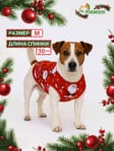 Майка Merry, размер M (ДС 30, ОШ 30, ОГ 40 см), красная