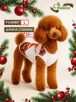 Майка «Респект», размер L (ДС 35, ОШ 35, ОГ 45 см), красная