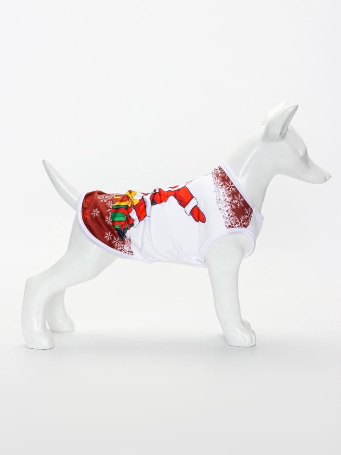 Майка «Респект», размер L (ДС 35, ОШ 35, ОГ 45 см), красная