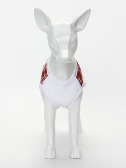 Майка «Респект», размер L (ДС 35, ОШ 35, ОГ 45 см), красная