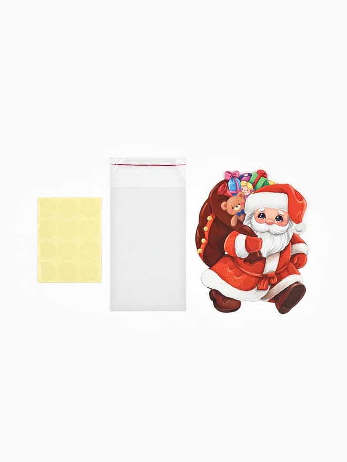 Пакет под сладости новогодний «Дедушка Мороз»