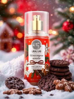 Мист для тела парфюмированный, с ароматом шоколадного печенья, 88 мл, URAL LAB