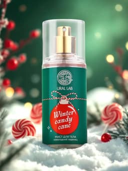 Мист для тела парфюмированный, с ароматом новогоднего леденца, 88 мл, URAL LAB