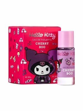 Туалетная вода HELLO KITTY and friends KUROMI CHERRY BOO, фруктовый аромат вишни, 30 мл