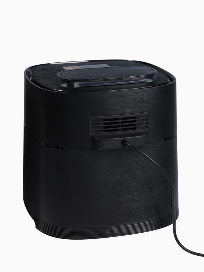 Аэрогриль BRAYER 2042BR, 8 л, 1800 Вт, 8 программ, 80-200°С, LCD-дисплей, чёрный