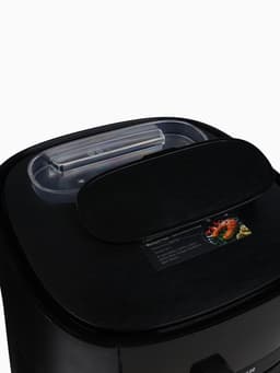 Аэрогриль BRAYER 2042BR, 8 л, 1800 Вт, 8 программ, 80-200°С, LCD-дисплей, чёрный