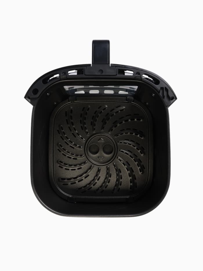 Аэрогриль BRAYER 2042BR, 8 л, 1800 Вт, 8 программ, 80-200°С, LCD-дисплей, чёрный