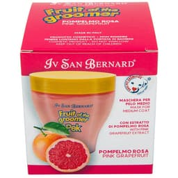 Маска Iv San Bernard Fruit of the Groomer Pink Grapefruit восстанавливающая для шерсти средней длины