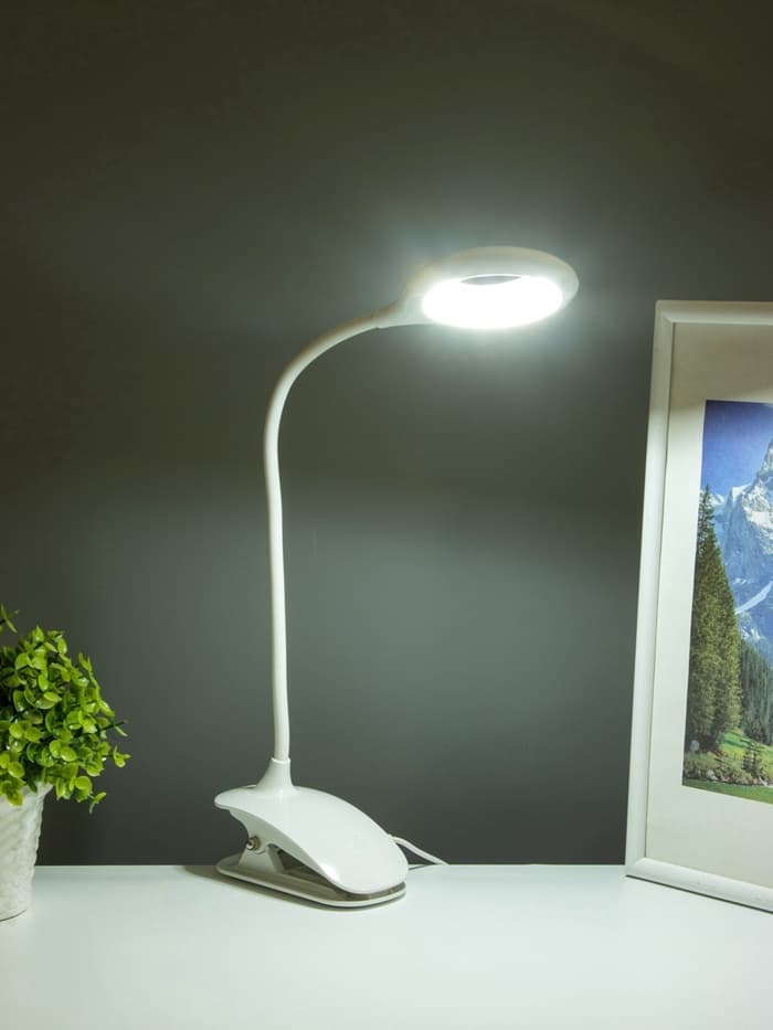 Светодиодный настольный светильник, 5 Вт, 3000-6000К, 350 лм, 13.5×7×38 см