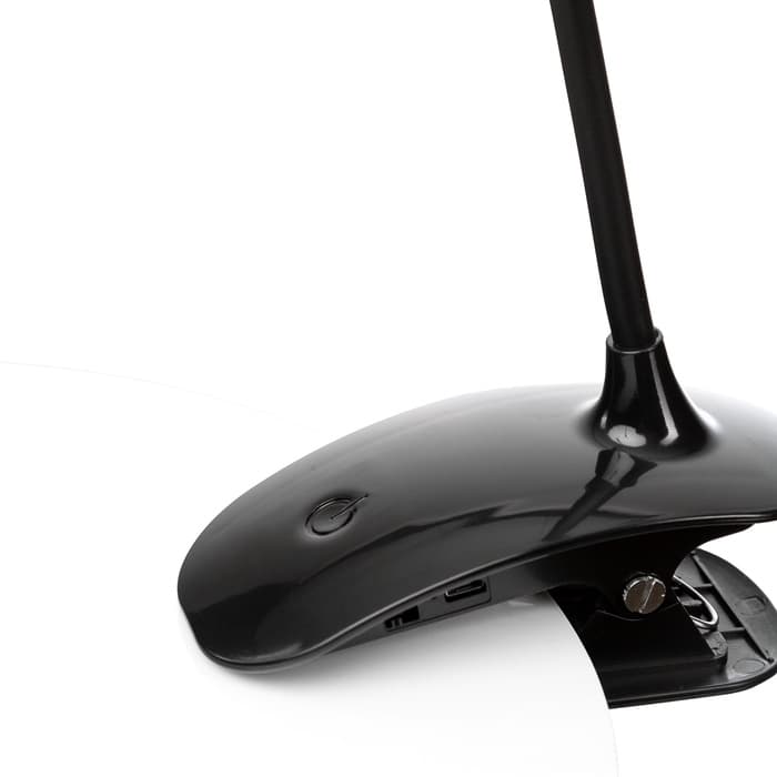 Светодиодный настольный светильник, 5 Вт, 3000-6000К, 350 лм, 13.5×7×38 см, чёрный