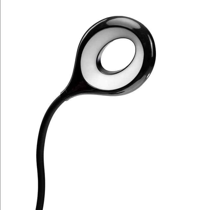 Светодиодный настольный светильник, 5 Вт, 3000-6000К, 350 лм, 13.5×7×38 см, чёрный