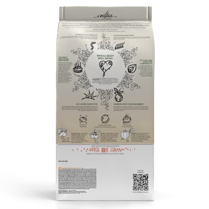 Сухой корм CRAFTIA HARMONA для стерилизованных кошек из утки и индейки 1.4 кг