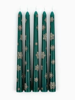Свечи новогодние «Исполнения всех желаний», набор 5 шт.