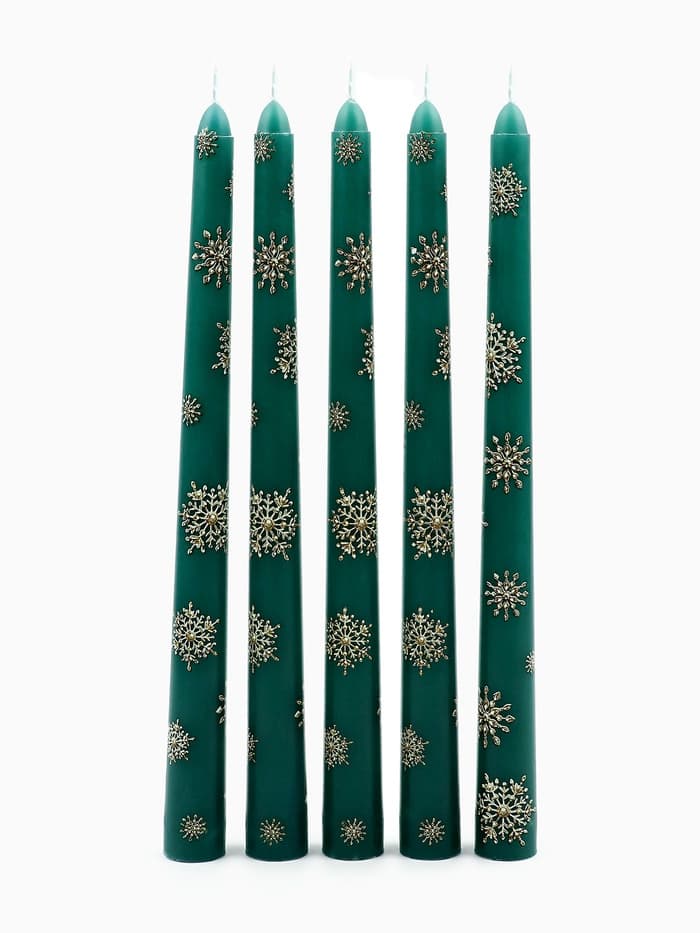 Свечи новогодние «Исполнения всех желаний», набор 5 шт.