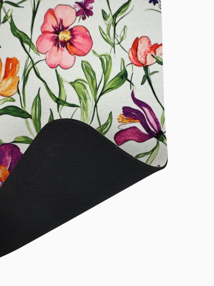 Коврик для сушки посуды впитывающий «Цветы», 30×40 см